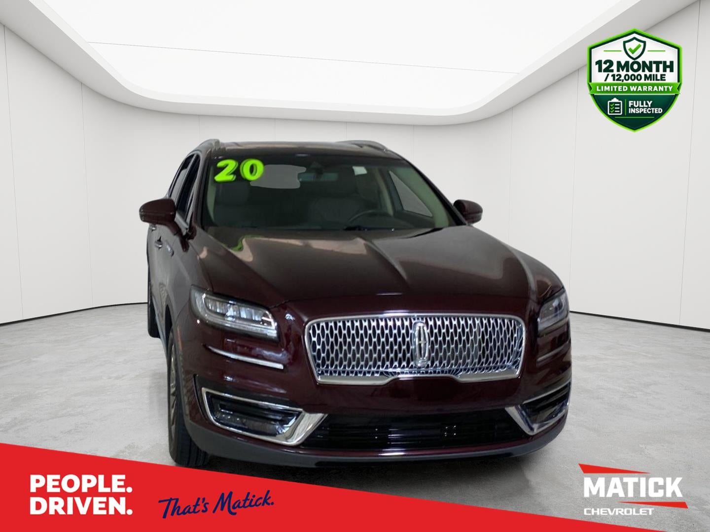 2020 Lincoln Nautilus Reserve