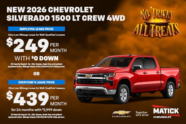 2026 Chevrolet Silverado 1500 LT Crew 4WD